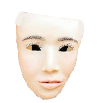 人體硅膠面具 人體硅膠